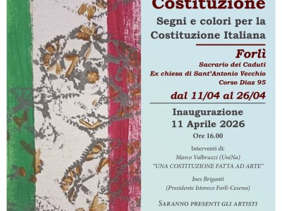 Mostra Prove artistiche di Costituzione a Forlì